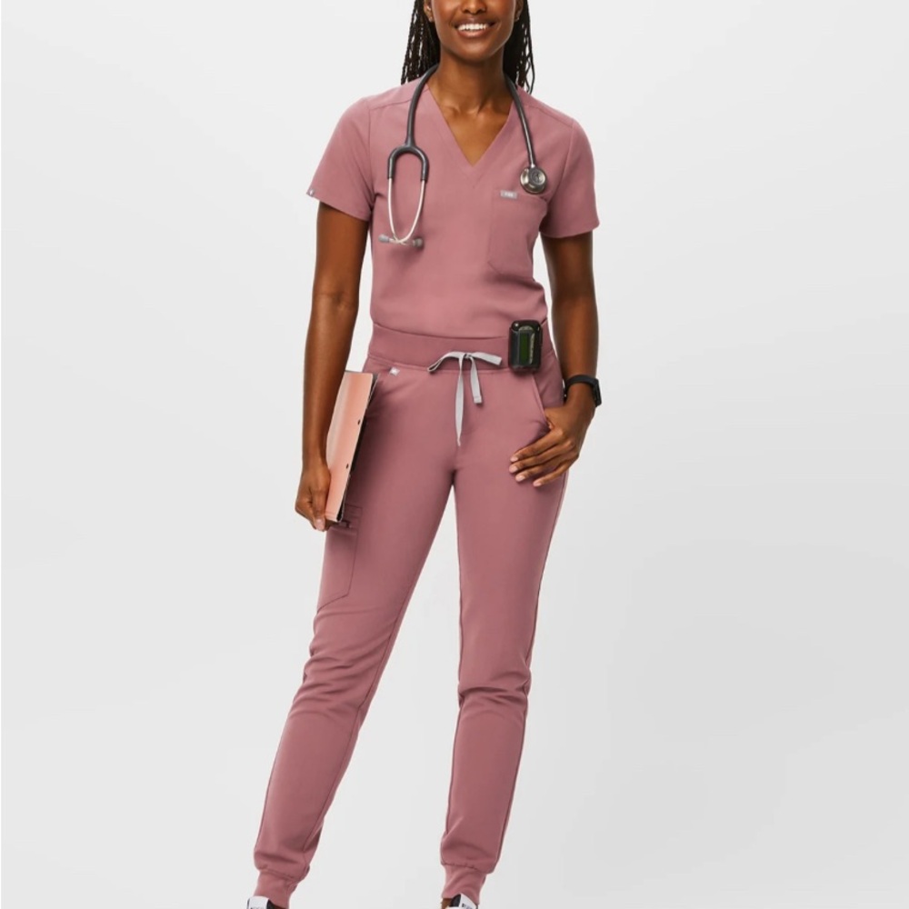 Figs Mauve Scrub Set XS OG release